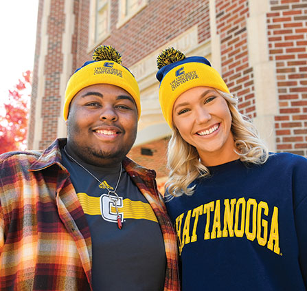 Photo of two students smiling. Links to Donor-Advised Funds Photo of two students smiling. Links to Donor-Advised Funds
